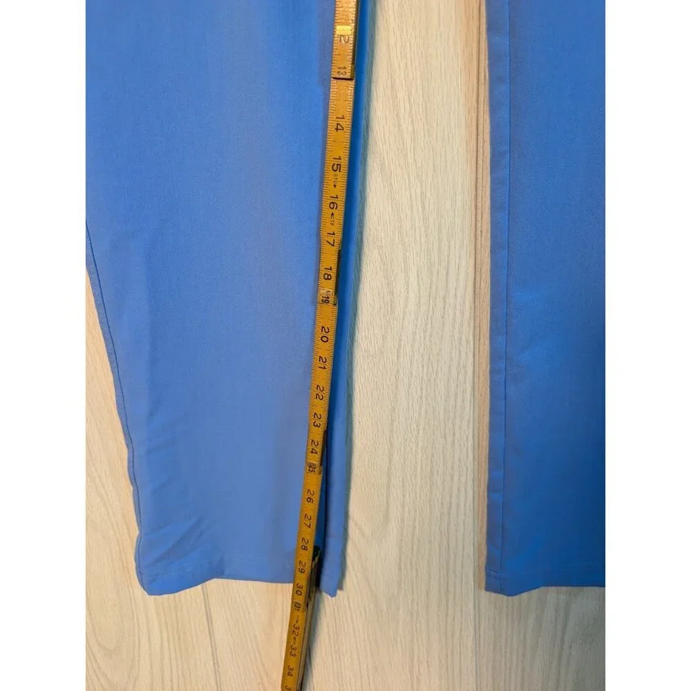 Figs Scrub Pants Men's Large Blue Cairo Cargo Classic Fit Straight Leg Pockets